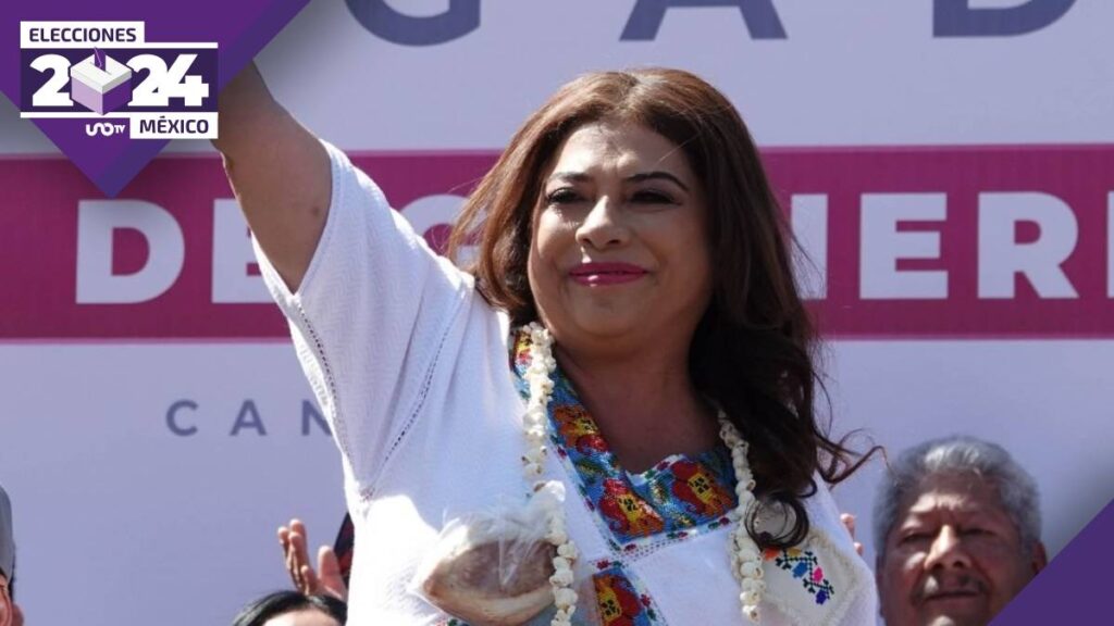 Clara Brugada candidata a la jefatura de gobierno de la Ciudad de México o CDMX 2024 por el partido Morena