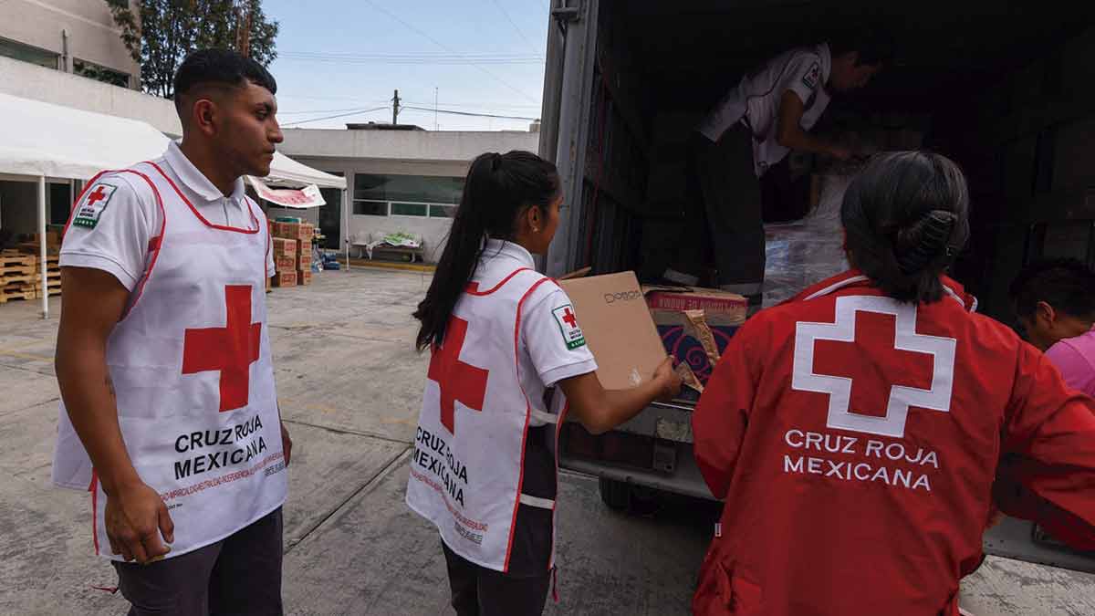 ¡Ese apoyo sí se ve! Cruz Roja Mexicana envía 600 toneladas de ayuda a Guerrero