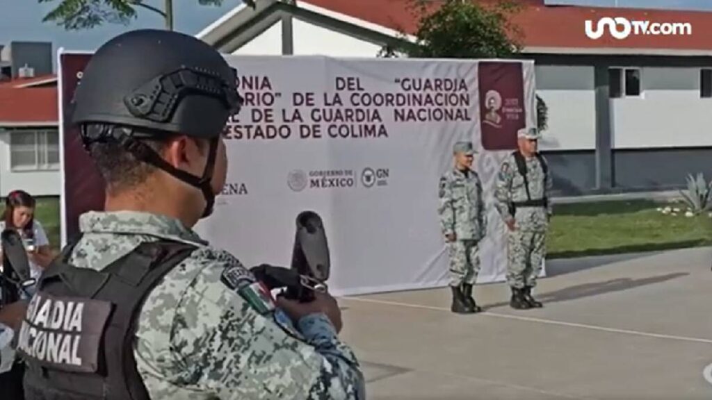 David se convierte en Guardia Nacional por un día en Colima