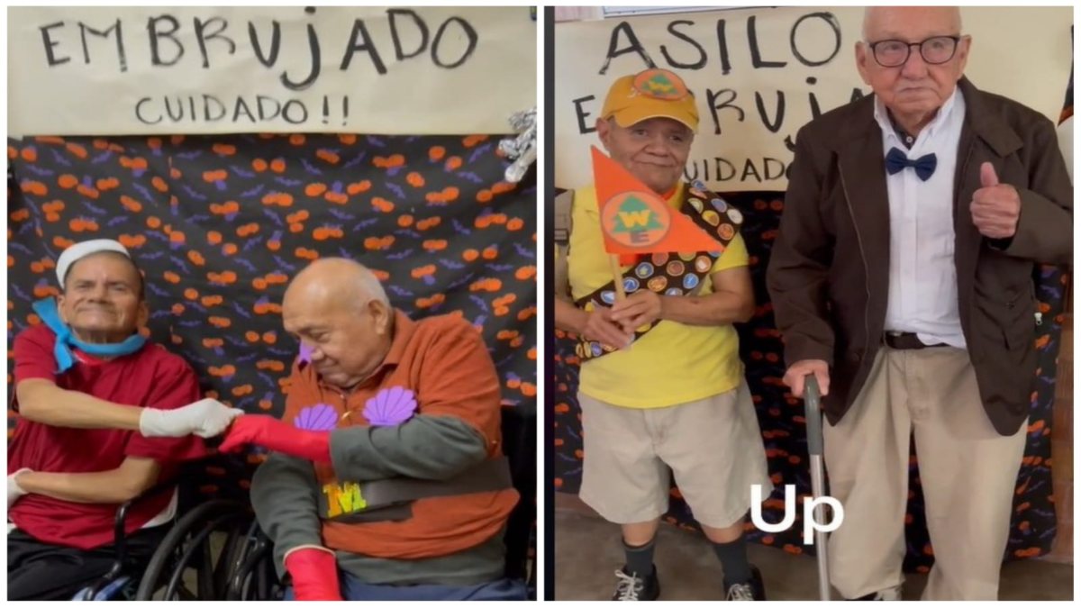 Asilo de ancianos en Tijuana hace concurso de disfraces y conmueve redes sociales