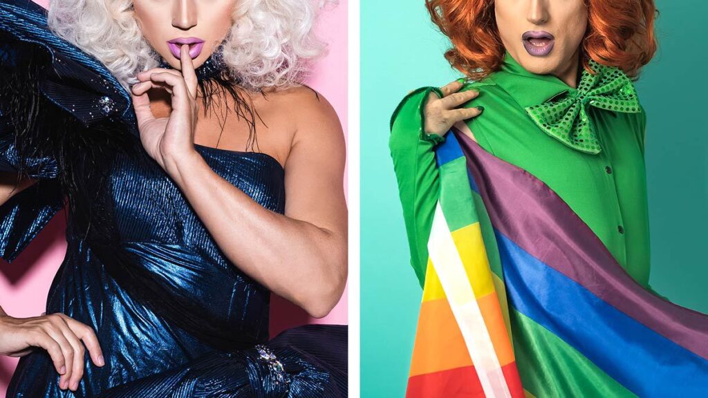 Dragas caen en pleno show; se rompió el arnés