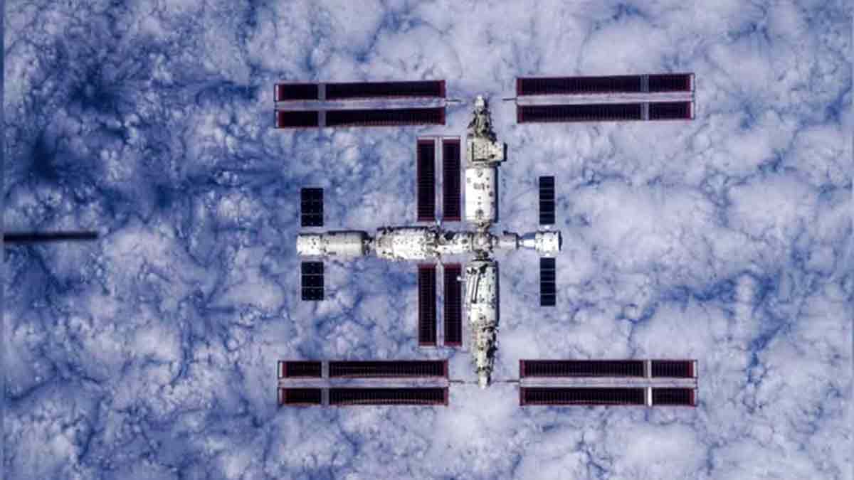China revela impactante foto de su estación espacial Tiangong, así se ve en HD