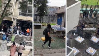 Reportan agresiones de encapuchados a estudiantes en Facultad de Contaduría