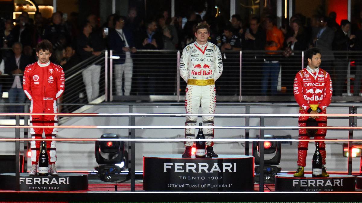 Verstappen gana el GP de Las Vegas de F1 y Checo Pérez queda en tercer lugar