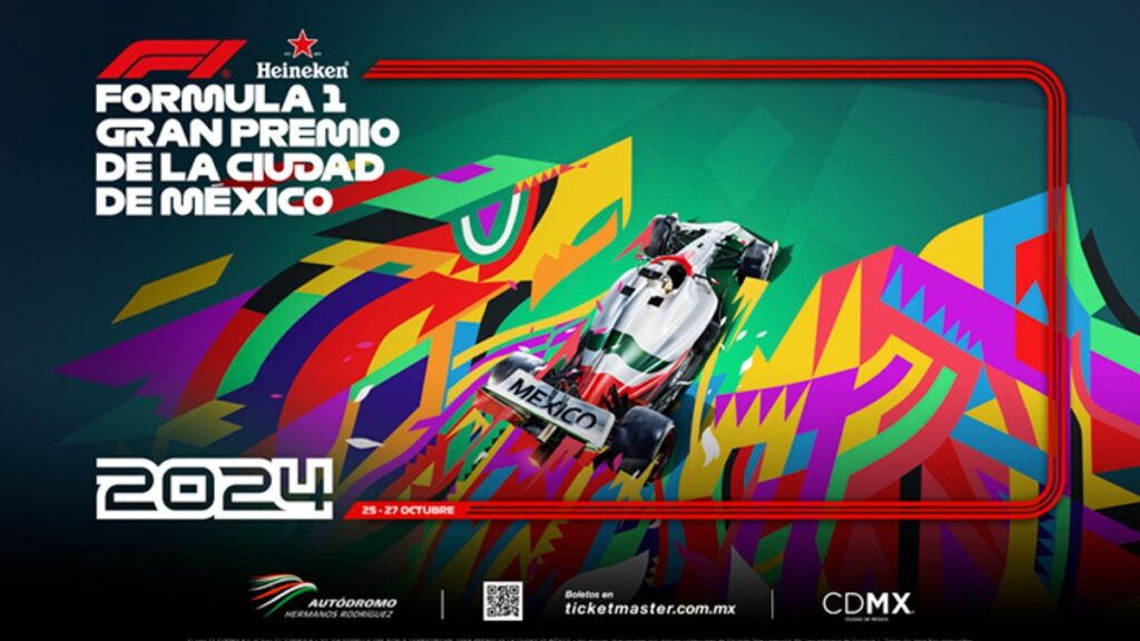 Gran Premio de México 2024 póster oficial y venta de boletos