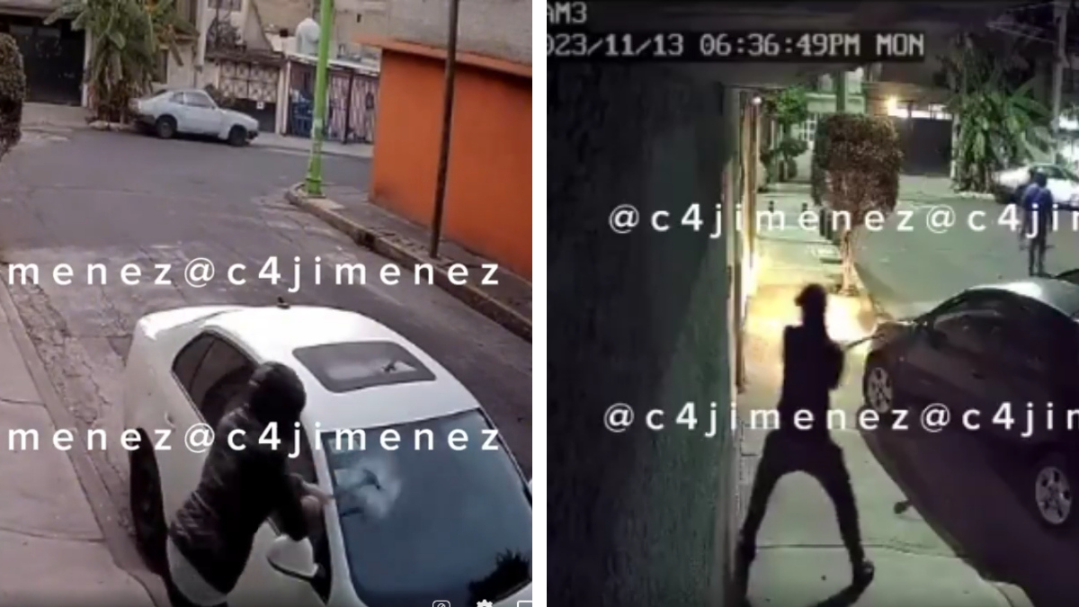 VIDEOS: Mujer revienta auto de examiga en CDMX; después manda vandalizar su casa