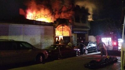 Incendio en Cuernavaca