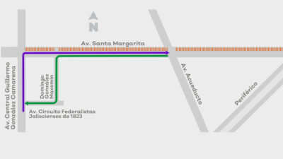 Jalisco: por obra vial en Zapopan, rutas de transporte modifican recorrido