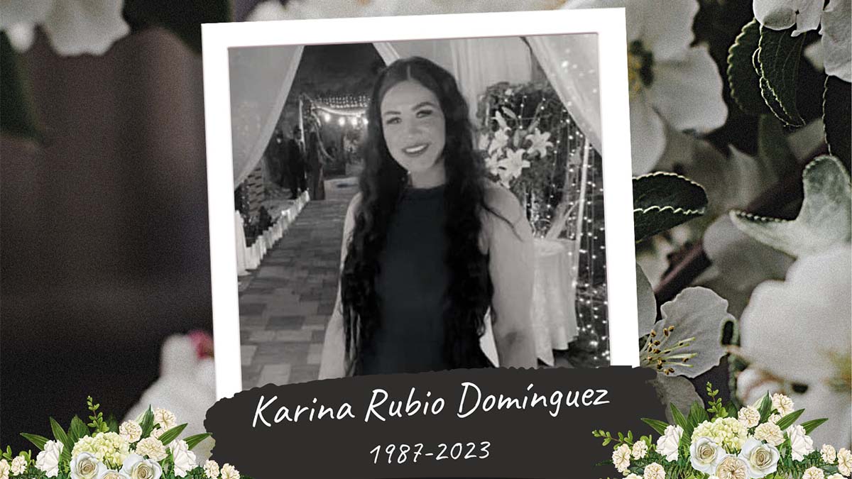Luto en Chihuahua: encuentran sin vida a la activista Karina Rubio Domínguez