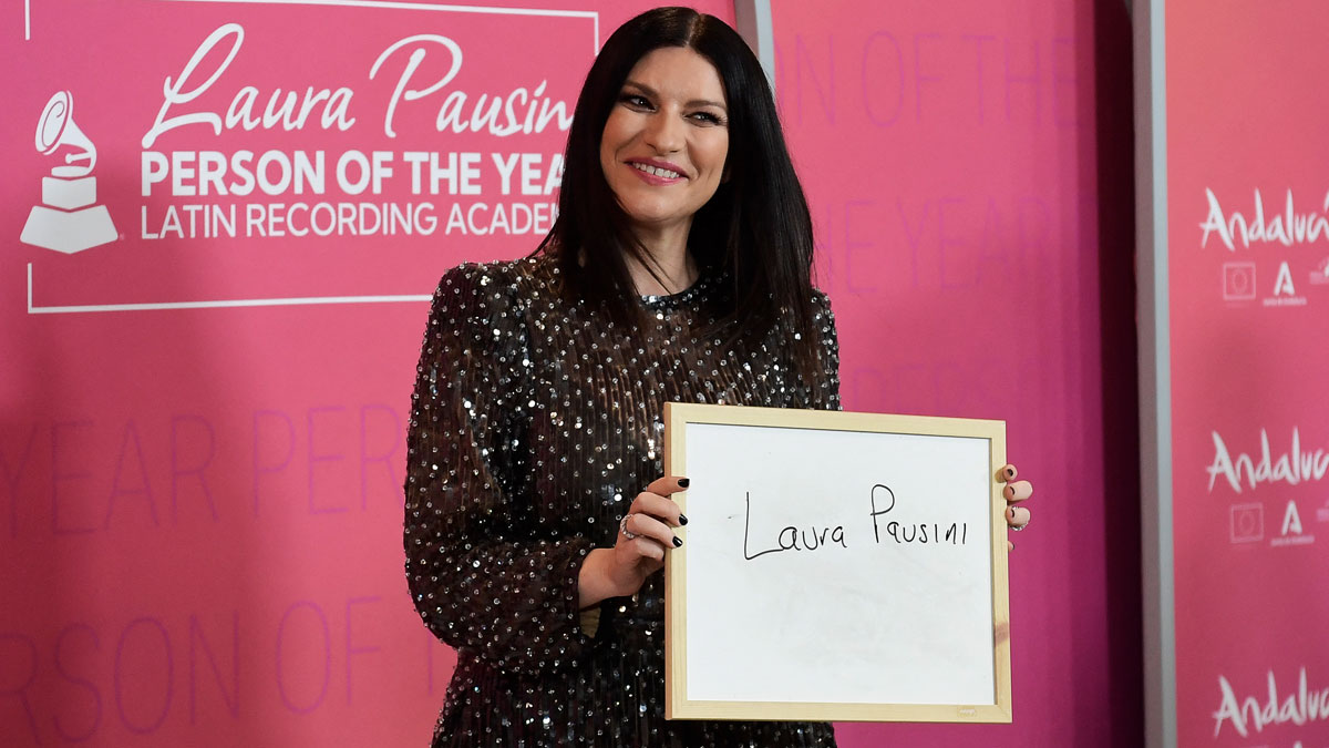 Laura Pausini es homenajeada como “persona del año” en antesala de los Grammy Latinos