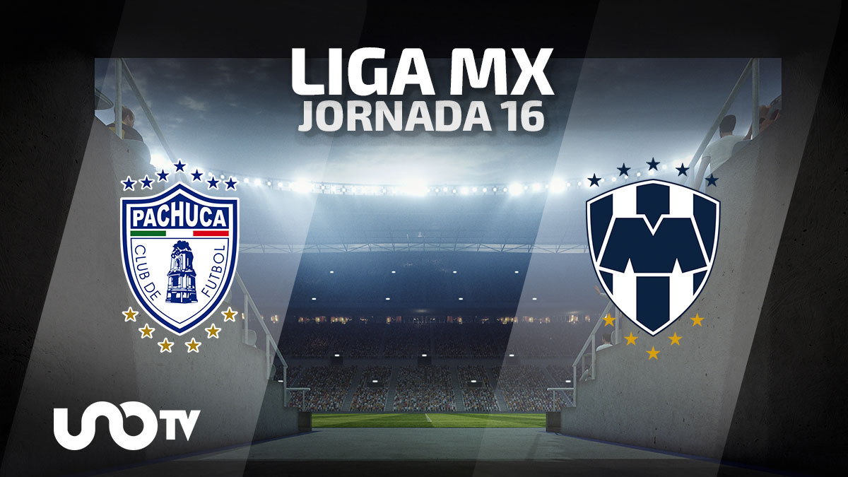 Pachuca vs Monterrey en vivo: fecha y cómo ver el partido de la Jornada 16 de la Liga MX