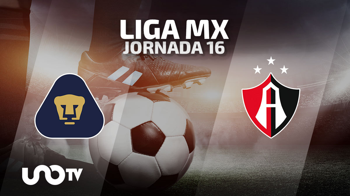 Pumas vs Atlas en vivo: fecha y cómo ver el partido de la Jornada 16 de la Liga MX