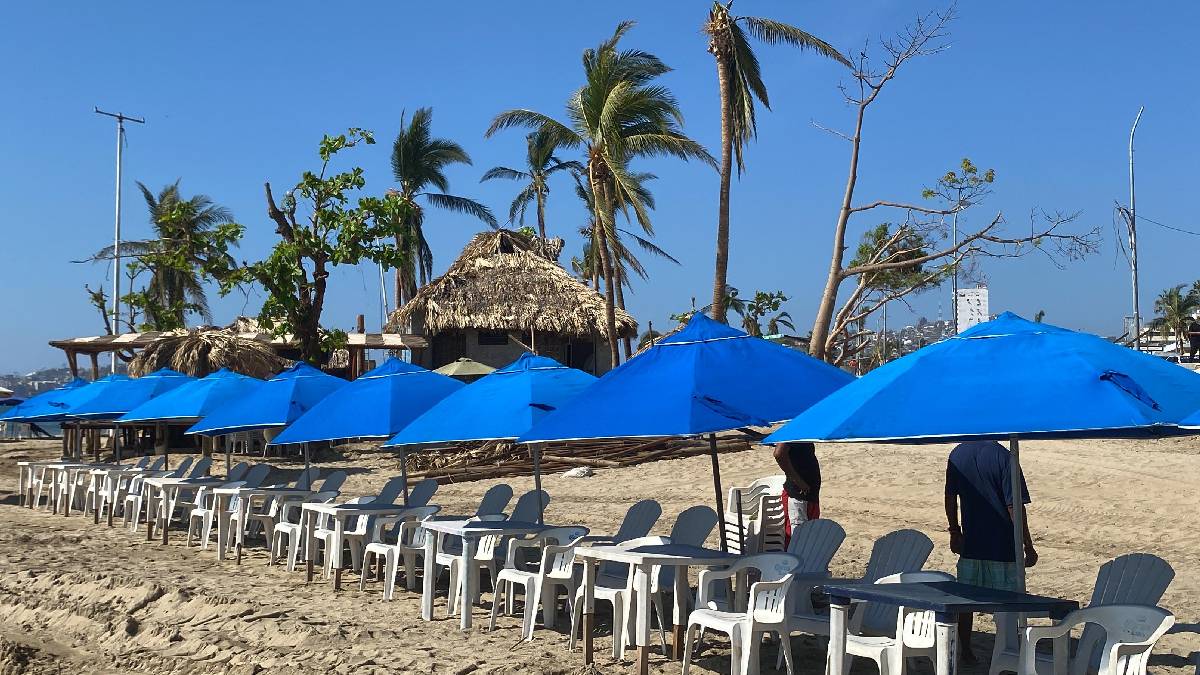 Gobernadora de Guerrero encabeza limpieza de playas