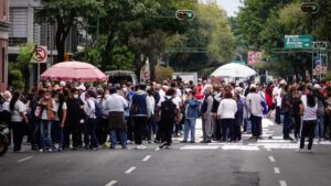 Comerciantes y transportistas encabezan manifestaciones en la CDMX este 29 de octubre