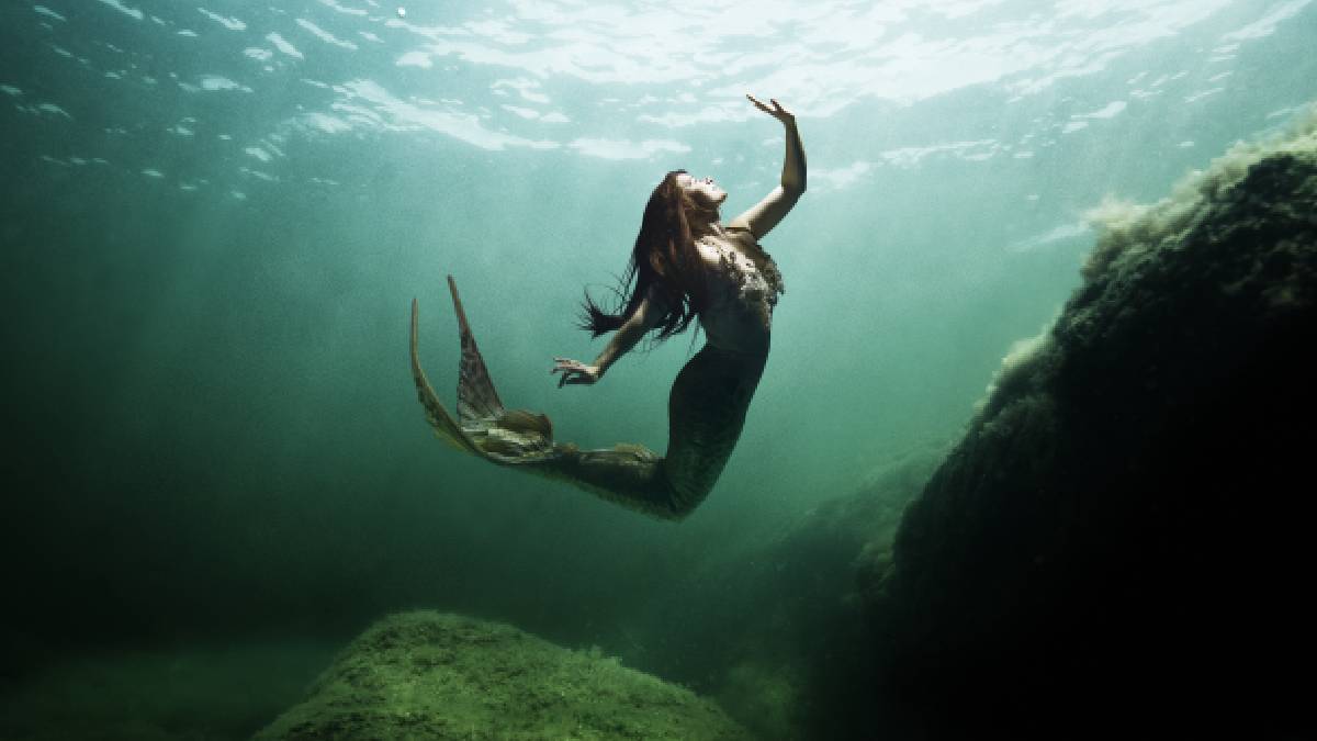 ¿Casi se ahoga? Se hace viral video de sirena desesperada en estanque