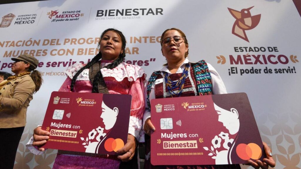 MUJERES CON BIENESTAR TARJETA EDOMEX