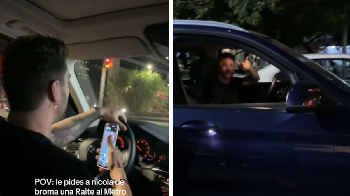 Nicola Porcella causa polémica par dar un “ride” al Metrobús a sus fans