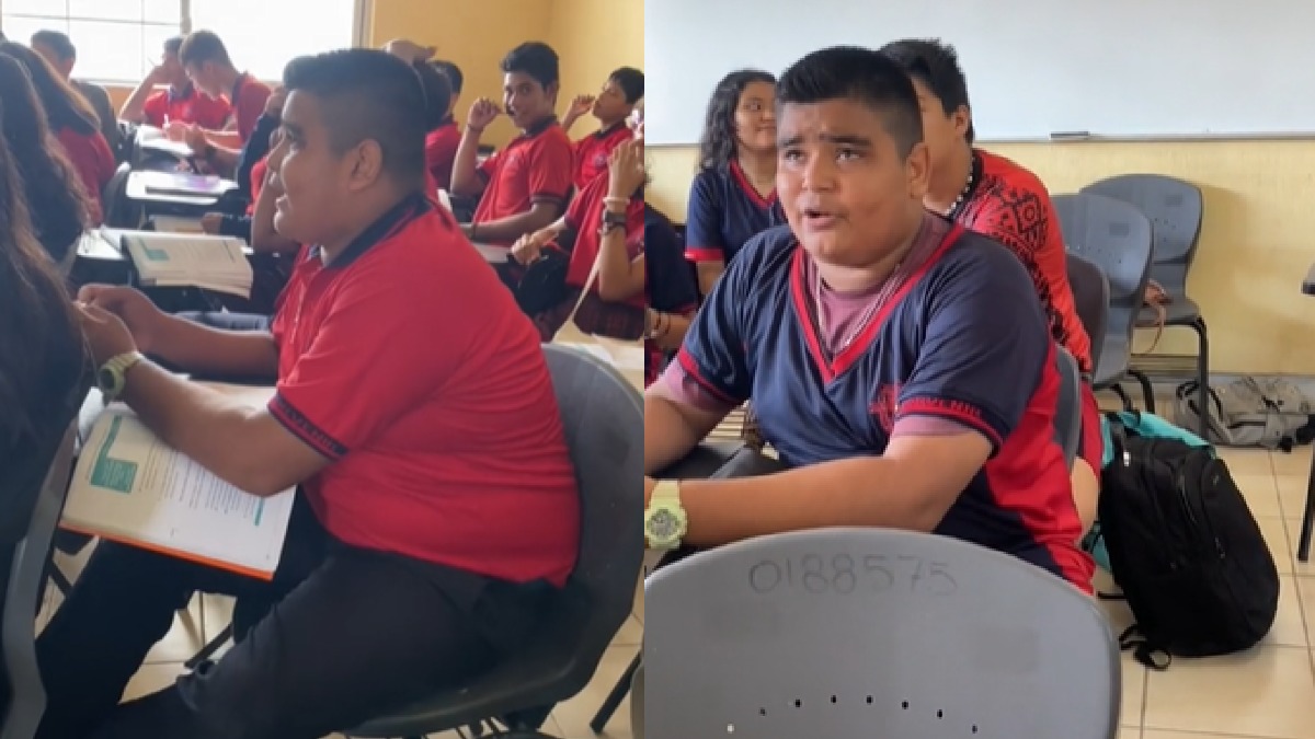 Como Chalino Sánchez: niño canta en salón de clases de Puerto Vallarta y se hace viral