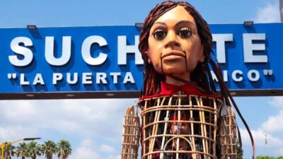 Pequeña Amal se despide de México en Chiapas