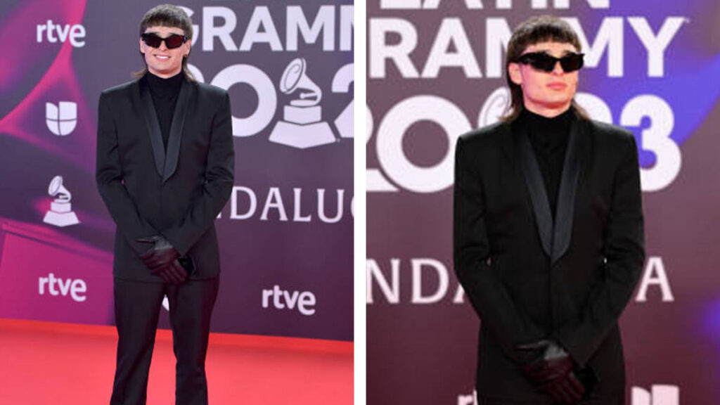 Peso Pluma Latin Grammy mejores looks alfombra roja Latin Grammy 2023