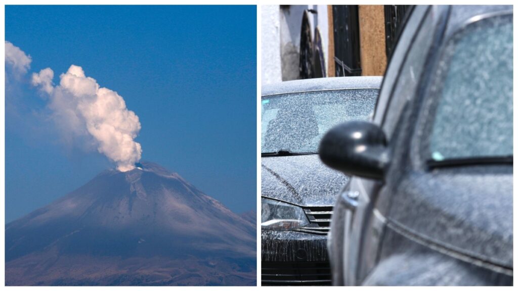 ¡De malas! Popocatépetl amanece con fuerte actividad; prevén caída de cenizas en estos estados