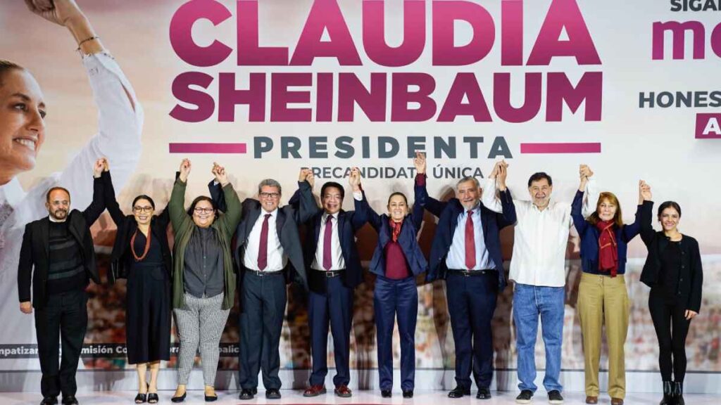 Equipo de precampaña de Claudia Sheinbaum