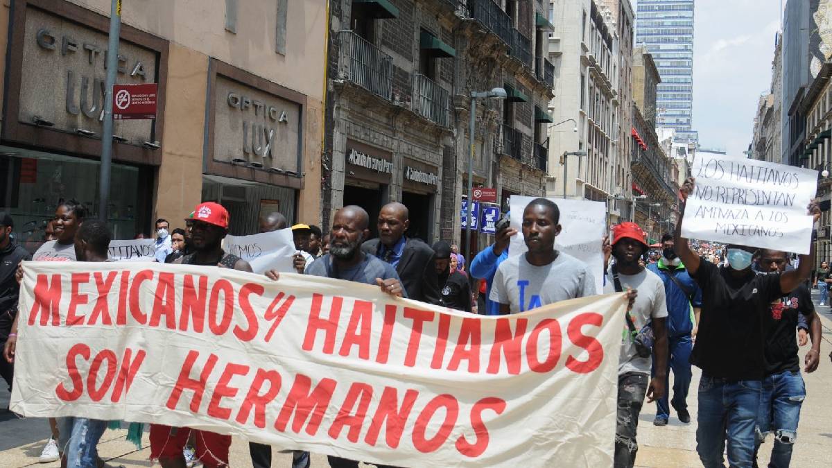 Seguro los has visto: ¿Por qué hay muchos migrantes haitianos en México?