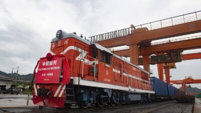 Red de trenes de carga de china cubre Europa