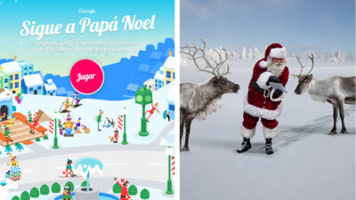 Sigue el camino de Santa Claus desde tu celular con "Santa Tracker" de Google