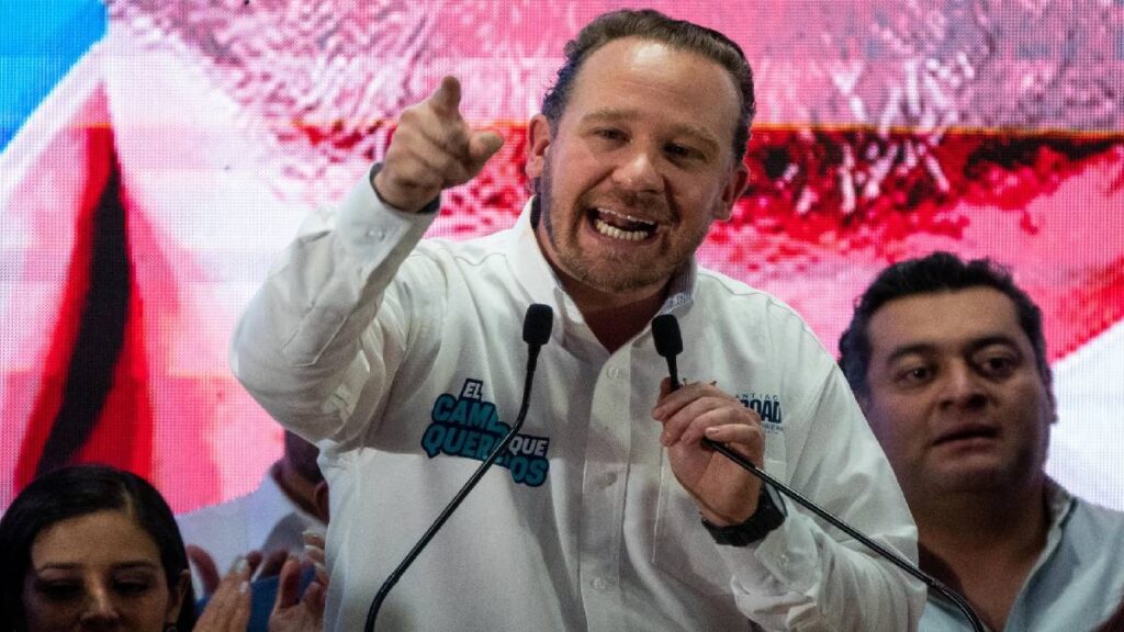 Santiago Taboada precandidato del PAN a la jefatura de Gobierno de la CDMX