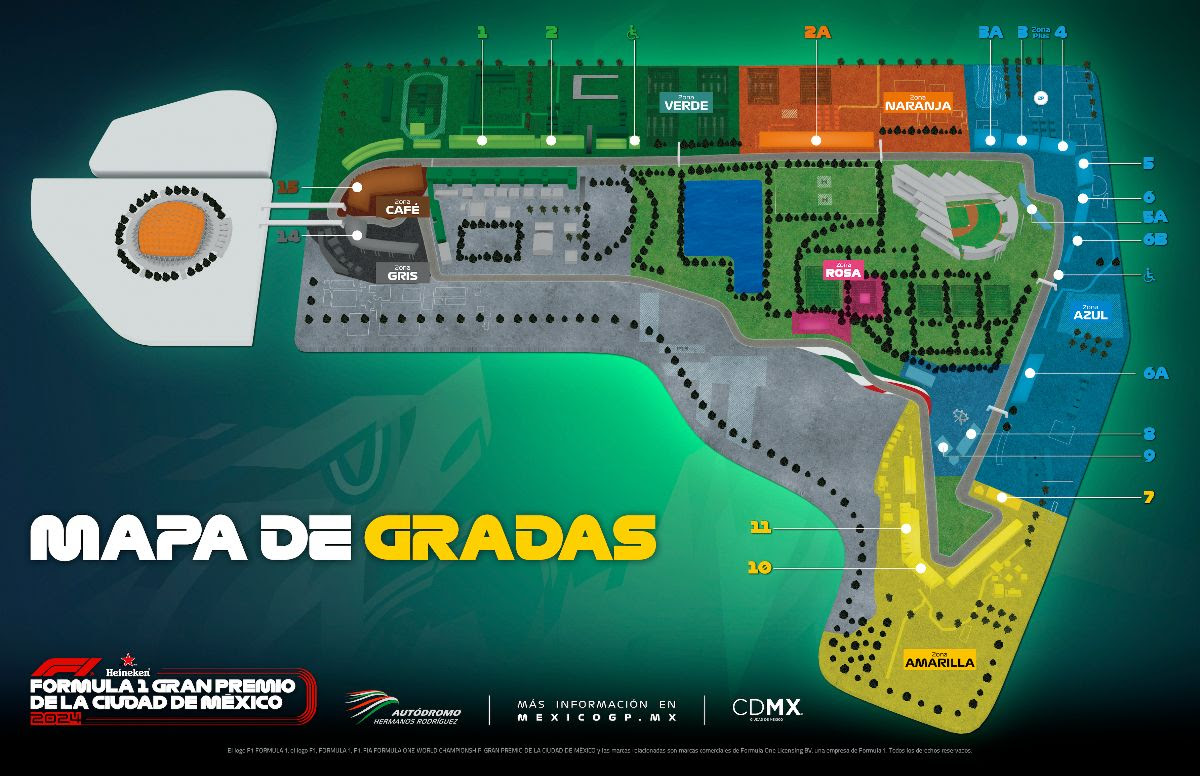 GP de México 2024 esto costarán los boletos para la F1