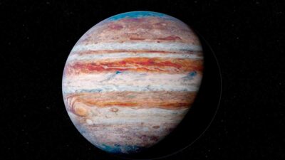 Astrónomo capta a Júpiter con su celular y un telescopio