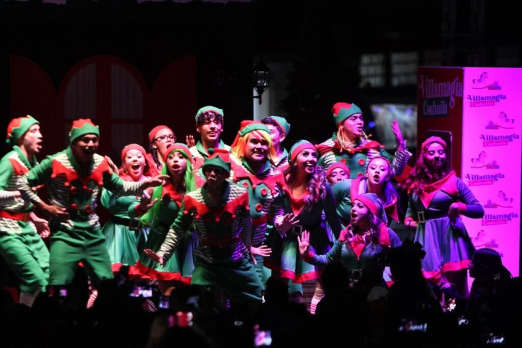 Coahuila coreografía de elfos navideños Navidad 2023