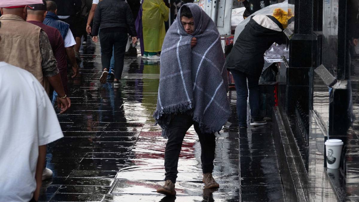 Siguen las bajas temperaturas y las lluvias en México por el frente frío 19