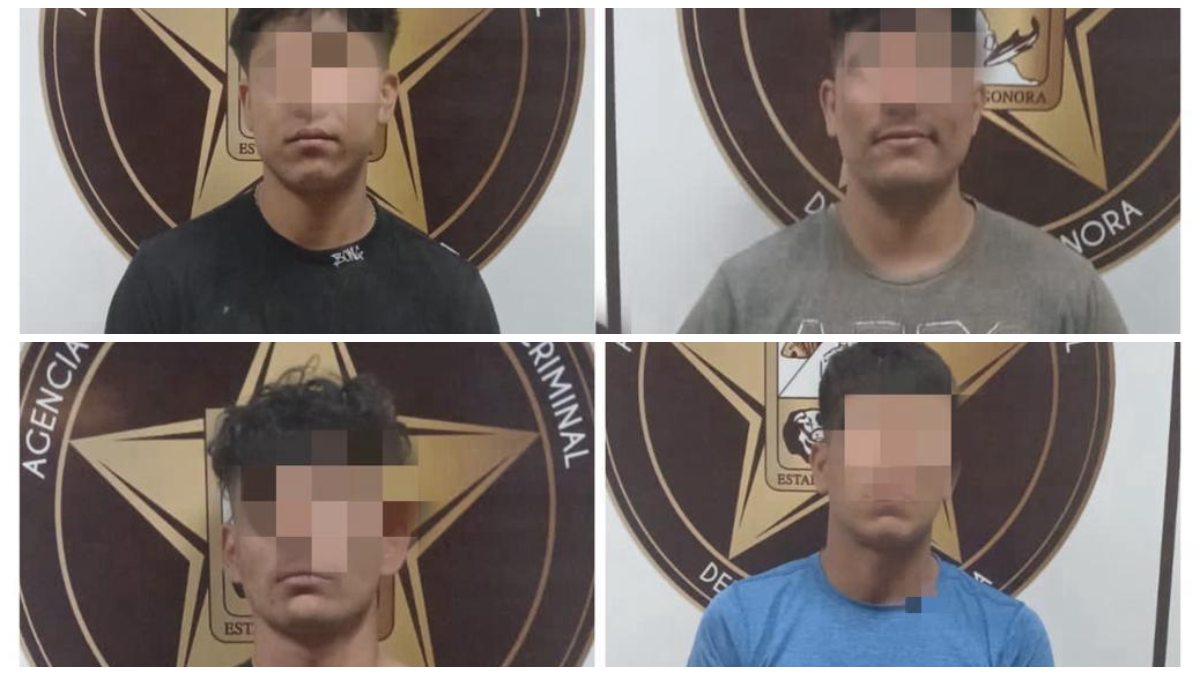 A proceso, los cuatro detenidos relacionados con la masacre de Cajeme, Sonora, que dejó ocho muertos