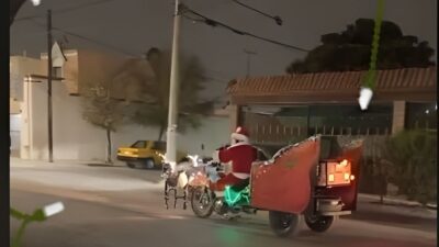 Captan A Santa Claus En Saltillo