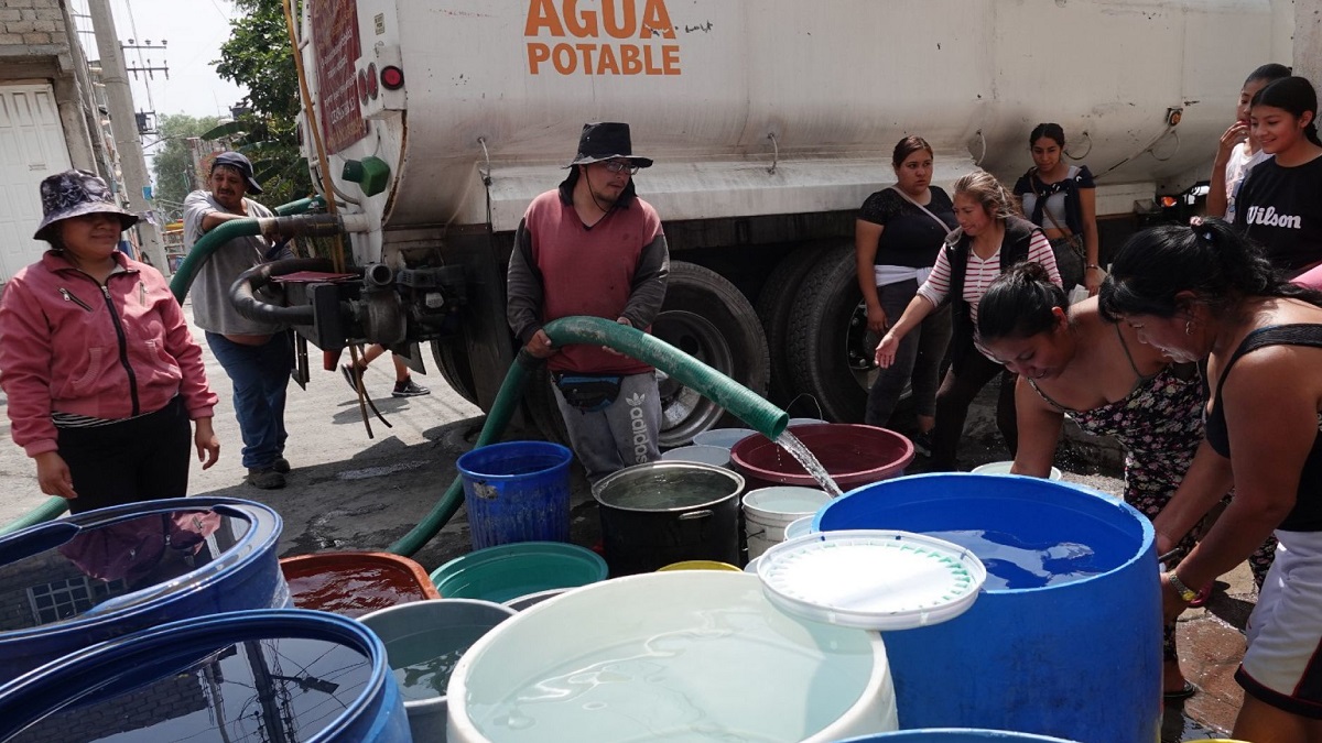 ¿Falta de agua potable? Anuncia alcaldía Tlalpan calendario de tandeo