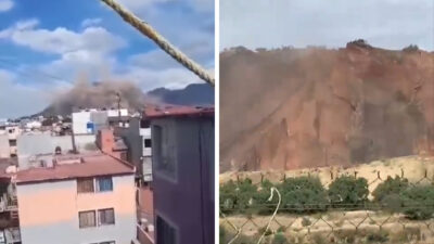 aclaran supuesto desgajamiento de cerro las Minas en Iztapalapa