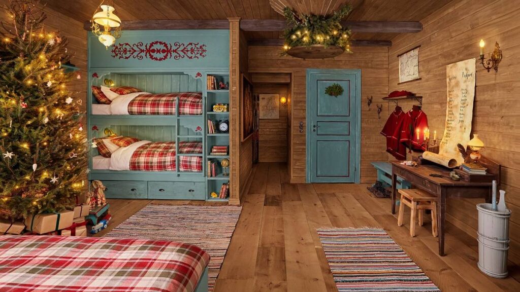 Room In Santa Claus Cabin In Finland