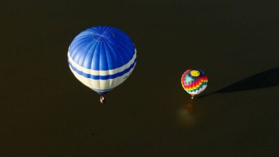 Globo aerostático más grande América surca cielos de Teotihuacán