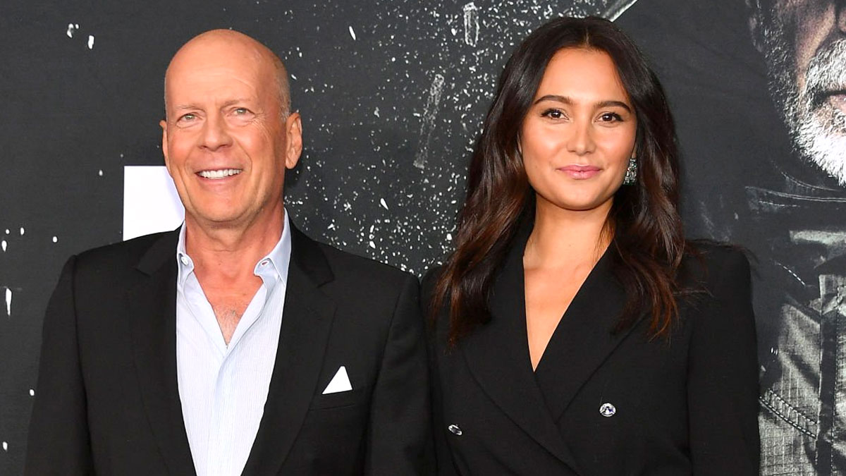 Esposa de Bruce Willis celebra aniversario de bodas ante el deterioro del actor