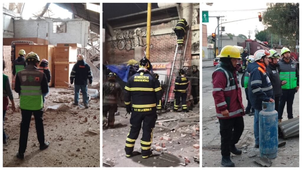 Por acumulación de gas: 2 muertos tras explosión en bodega de Azcapotzalco