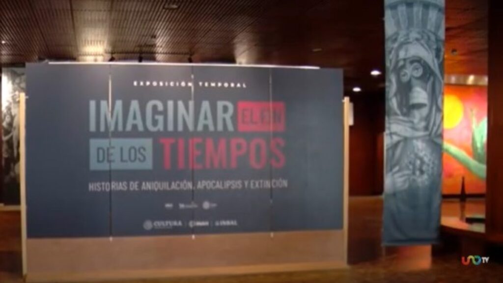 Entrada a exposición en Museo Nacional de Antropología