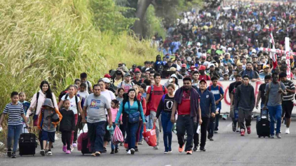 Caravana migrante Tapachula Chiapas