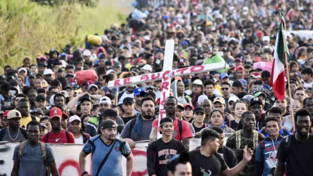 Caravana migrante Tapachula Chiapas