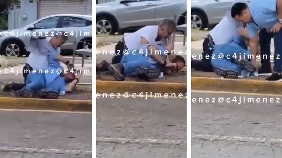 Lo golpea hasta la muerte; video muestra pelea en Veracruz, reclaman justicia