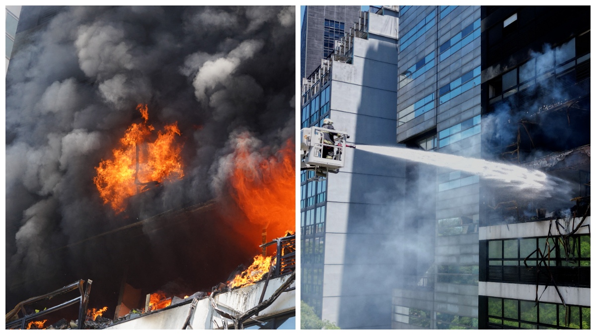 Muere una mujer: se registra incendio en edificio cercano al Ministerio del Trabajo en Buenos Aires