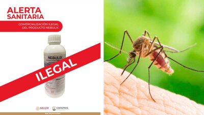 Cofepris emite por primera vez alerta sanitaria sobre un insecticida ilegal
