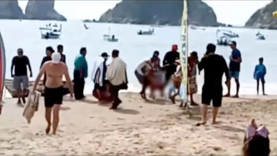 Mujer muere tras ataque de tiburón en playas de Cihuatlán, Jalisco