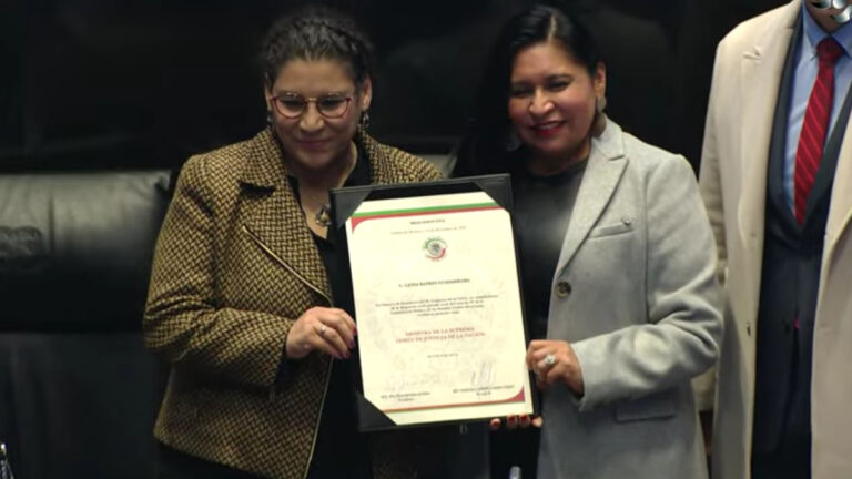 Lenia Batres Rinde Protesta En Senado Como Ministra De La Suprema Corte ...